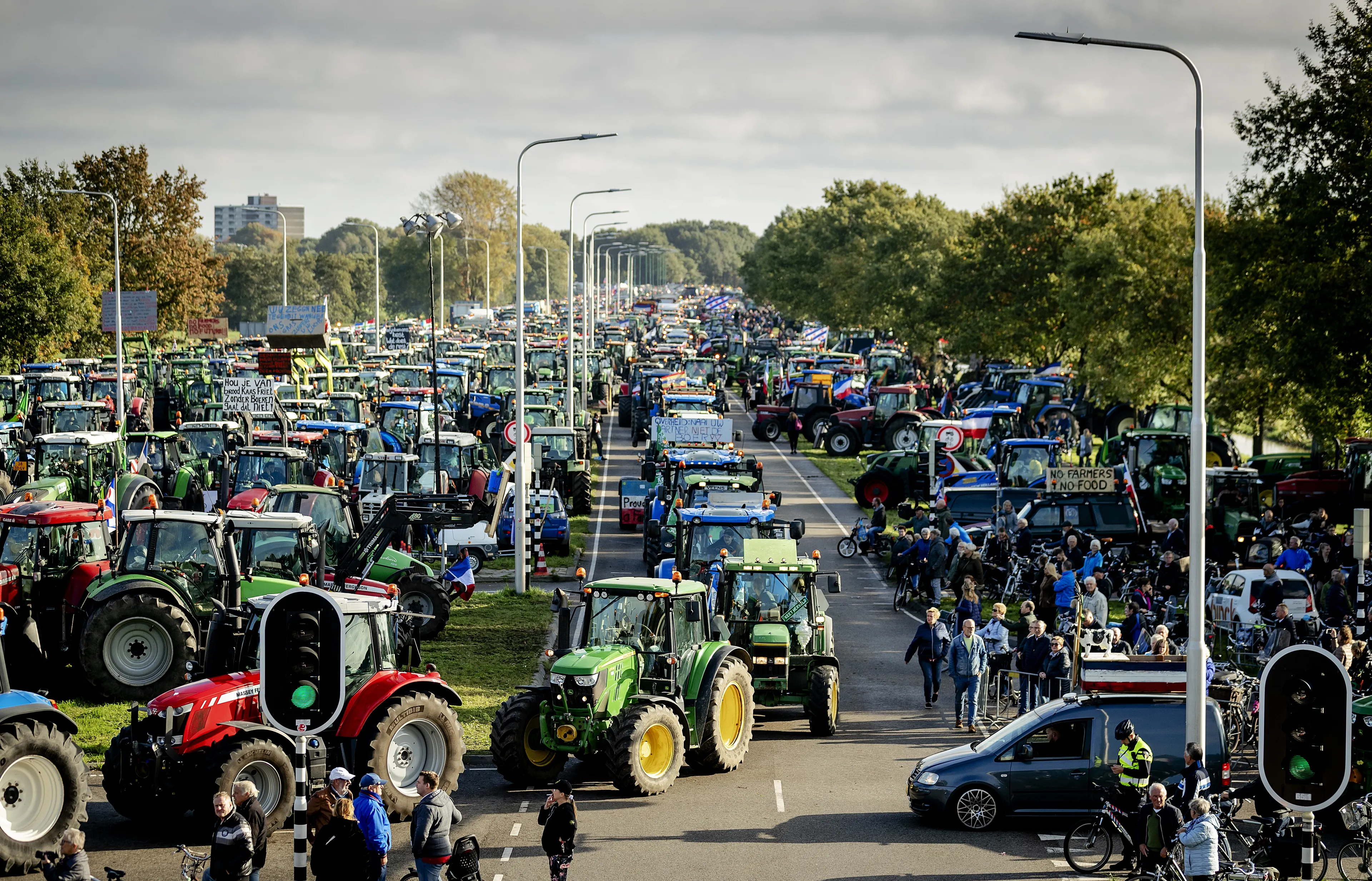 Worden protesterende boeren milder behandeld dan andere actievoerders?
